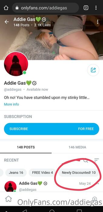 addiegas Foto Nude Leaked OnlyFans 5