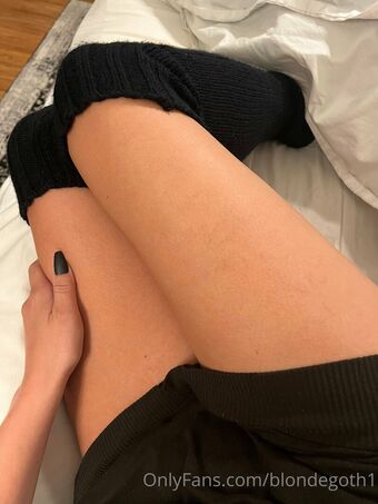 blondegoth1 Foto Nude Leaked OnlyFans 9