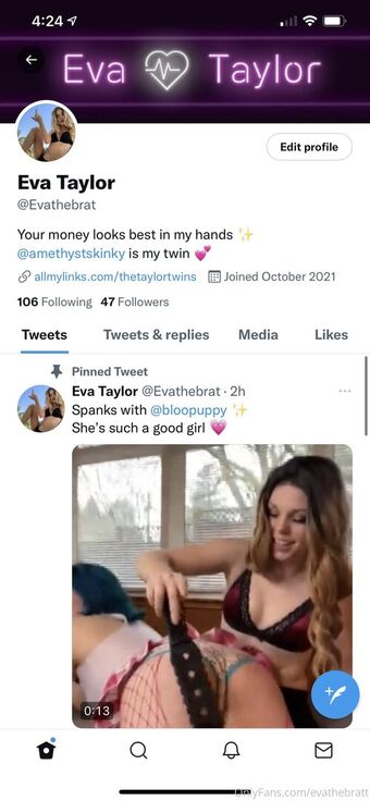 evathebratt Foto Nude Leaked OnlyFans 5