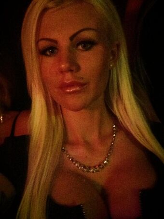 Nadja Boström from Sweden (Big enhanced tits)