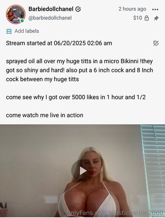 plasticbarbie2000 Foto Nude Leaked OnlyFans 58